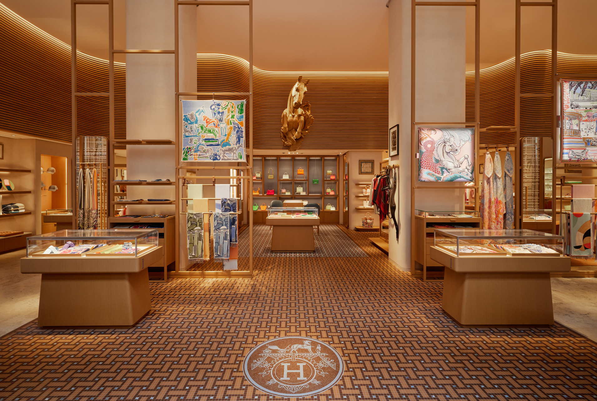 Luxury boutique environment illustrating the role of staff expertise in brand experience